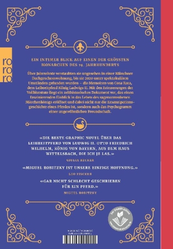 Buchcover und Innenansicht für das Buch: Mein Leben unter Ludwig II.