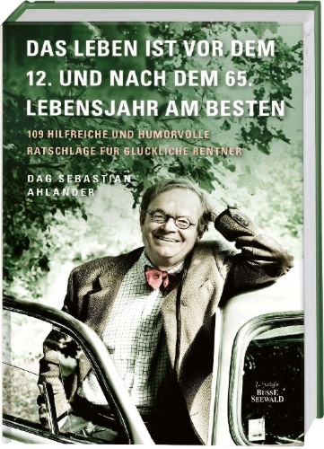 Buchcover und Innenansicht für das Buch: Handbok för glada gubbar