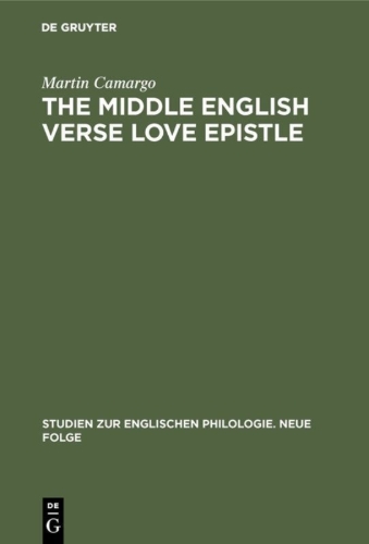 Buchcover und Innenansicht für das Buch: The Middle English Verse Love Epistle