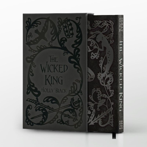Buchcover und Innenansicht für das Buch: The Wicked King: Collector's Edition