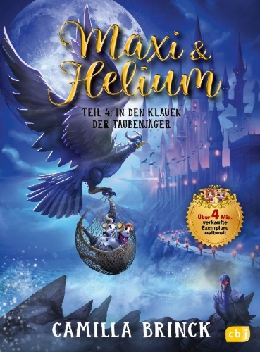 Buchcover und Innenansicht für das Buch: Musse & Helium - I duvjägarnas klor