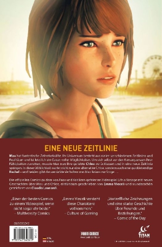 Buchcover und Innenansicht für das Buch: Life is Strange