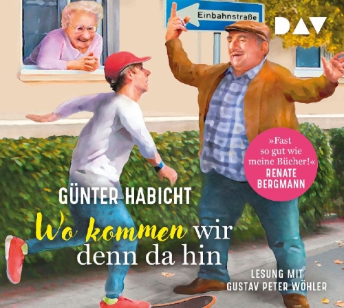 Buchcover und Innenansicht für das Buch: Wo kommen wir denn da hin. Der Offline-Opa sorgt für Ordnung