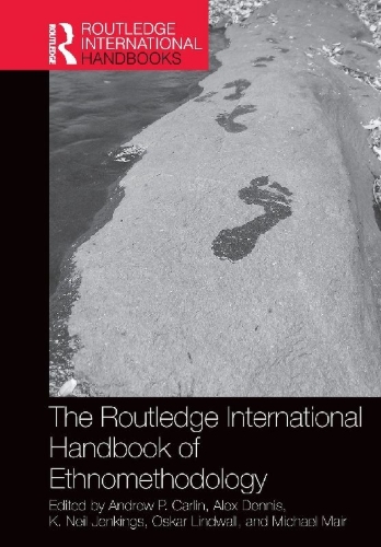 Buchcover und Innenansicht für das Buch: The Routledge International Handbook of Ethnomethodology