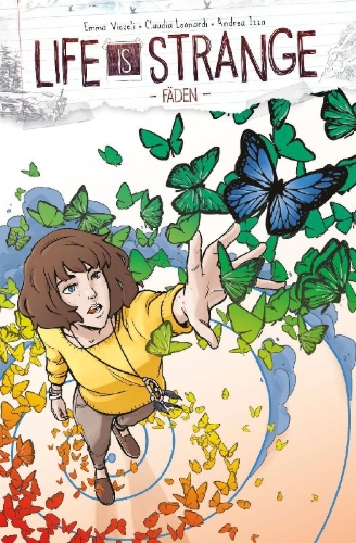 Buchcover und Innenansicht für das Buch: Life ist strange