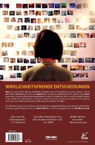 Buchcover und Innenansicht für das Buch: Life ist strange