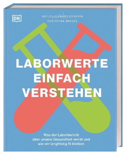 Buchcover und Innenansicht für das Buch: Laborwerte einfach verstehen