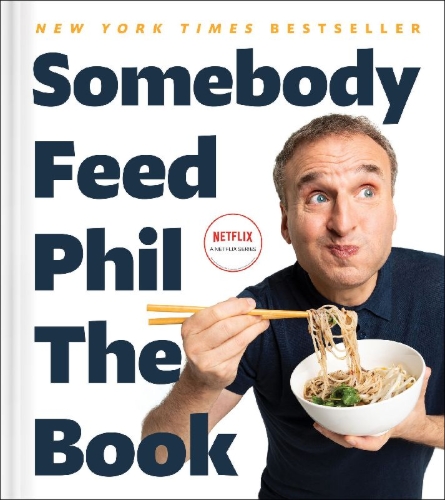 Buchcover und Innenansicht für das Buch: Somebody Feed Phil the Book