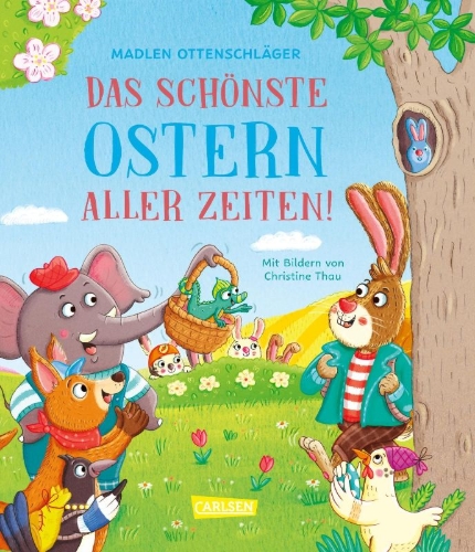 Buchcover und Innenansicht für das Buch: Das schönste Ostern aller Zeiten!