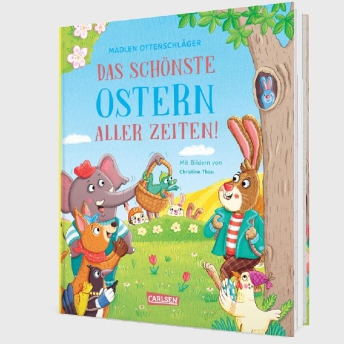 Buchcover und Innenansicht für das Buch: Das schönste Ostern aller Zeiten!