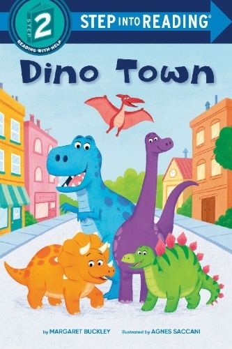 Buchcover und Innenansicht für das Buch: Dino Town
