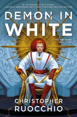 Buchcover und Innenansicht für das Buch: Demon in White