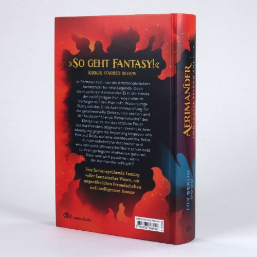 Buchcover und Innenansicht für das Buch: The last Ember - The Aerimander Chronicles