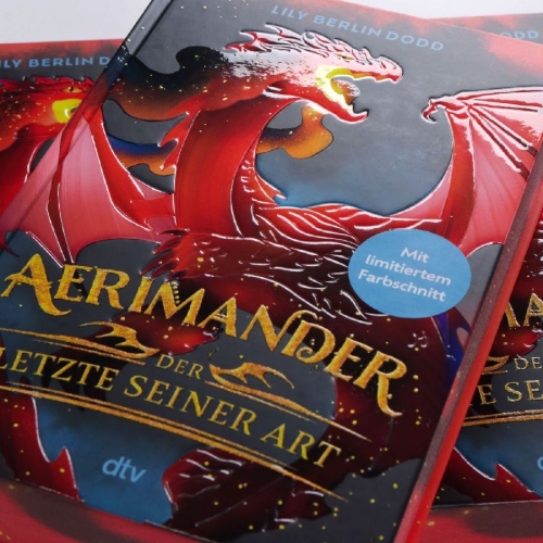 Buchcover und Innenansicht für das Buch: The last Ember - The Aerimander Chronicles