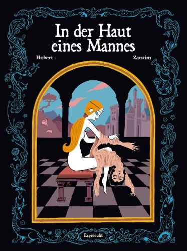 Buchcover und Innenansicht für das Buch: In der Haut eines Mannes