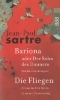 Buchcover und Innenansicht für das Buch: Bariona oder Der Sohn des Donners / Die Fliegen