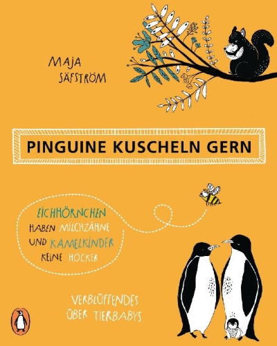 Buchcover und Innenansicht für das Buch: Amazing Facts About Baby Animals. An Illustrated Compendium
