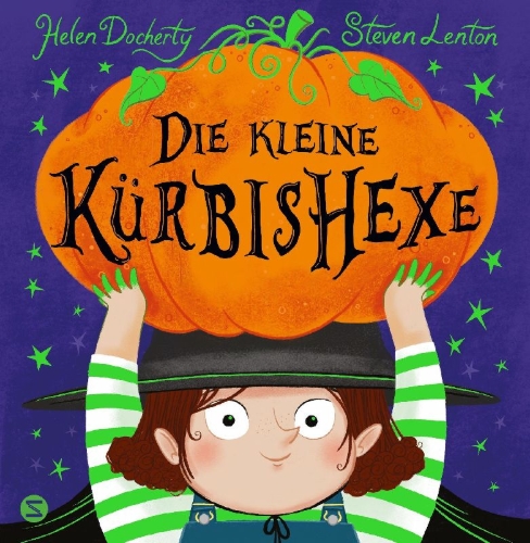 Buchcover und Innenansicht für das Buch: The Green-Fingered Witch