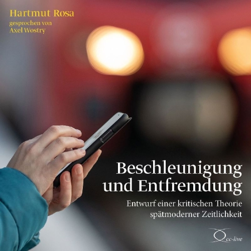 Buchcover und Innenansicht für das Buch: Beschleunigung und Entfremdung