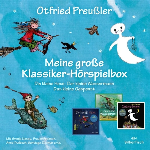 Buchcover und Innenansicht für das Buch: Meine große Klassiker-Hörspielbox
