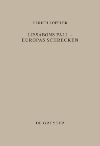 Buchcover und Innenansicht für das Buch: Lissabons Fall - Europas Schrecken