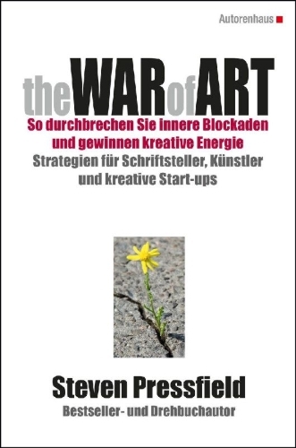 Buchcover und Innenansicht für das Buch: The War of Art