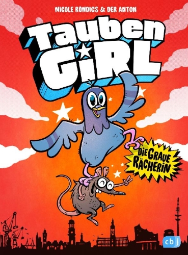 Buchcover und Innenansicht für das Buch: Tauben-Girl