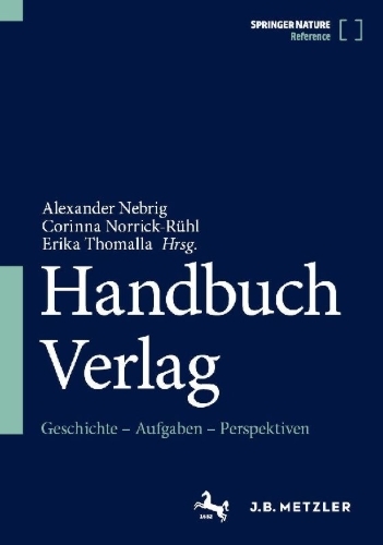 Buchcover und Innenansicht für das Buch: Handbuch Verlag