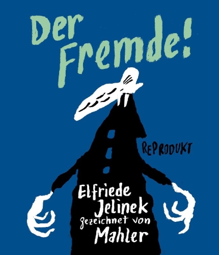 Buchcover und Innenansicht für das Buch: Der Fremde!