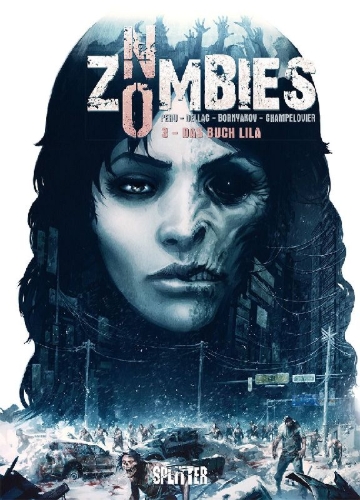 Buchcover und Innenansicht für das Buch: No Zombies. Band 3