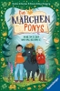 Buchcover und Innenansicht für das Buch: Die Märchenponys, Band 2 - Hans im Glück und das goldene Ei
