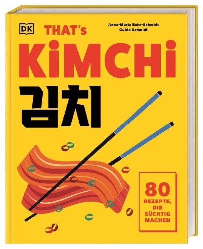 Buchcover und Innenansicht für das Buch: That's Kimchi