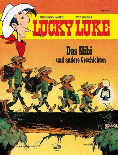 Buchcover und Innenansicht für das Buch: Lucky Luke 27: L'alibi