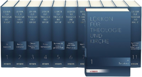 Buchcover und Innenansicht für das Buch: Lexikon für Theologie und Kirche - LThK
