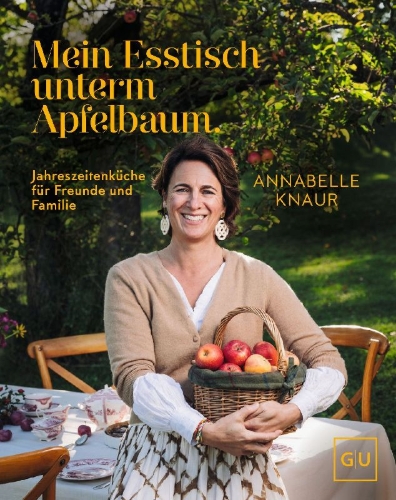 Buchcover und Innenansicht für das Buch: Mein Esstisch unterm Apfelbaum