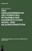 Buchcover und Innenansicht für das Buch: Der Horazkommentar des Porphyrio im Rahmen der kaiserzeitlichen Schul- und Bildungstradition