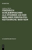 Buchcover und Innenansicht für das Buch: Friedrich Schleiermacher als Pfarrer an der Berliner Dreifaltigkeitskirche 1809-1834