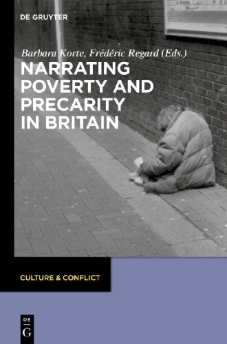 Buchcover und Innenansicht für das Buch: Narrating Poverty and Precarity in Britain
