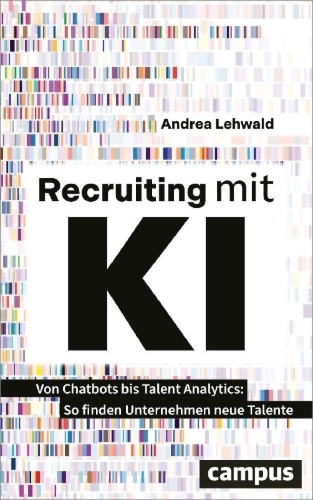 Buchcover und Innenansicht für das Buch: Recruiting mit KI