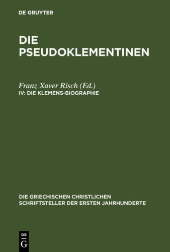 Buchcover und Innenansicht für das Buch: Die Klemens-Biographie