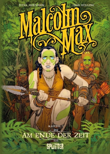 Buchcover und Innenansicht für das Buch: Malcolm Max. Band 7