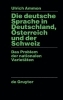 Buchcover und Innenansicht für das Buch: Die deutsche Sprache in Deutschland, Österreich und der Schweiz