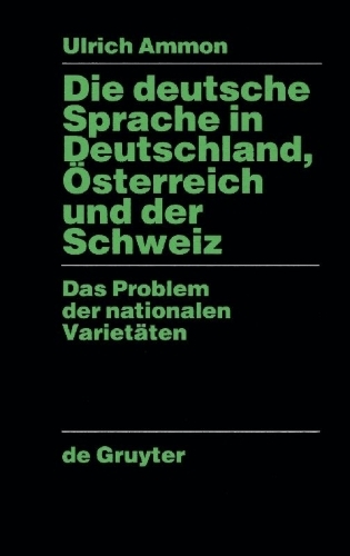 Buchcover und Innenansicht für das Buch: Die deutsche Sprache in Deutschland, Österreich und der Schweiz