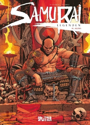 Buchcover und Innenansicht für das Buch: Samurai Legendes 10