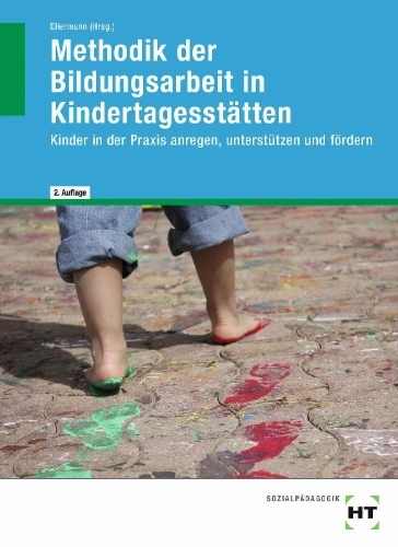 Buchcover und Innenansicht für das Buch: Methodik der Bildungsarbeit in Kindertagesstätten