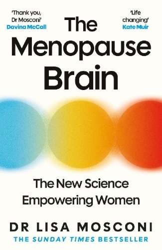 Buchcover und Innenansicht für das Buch: The Menopause Brain