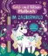 Buchcover und Innenansicht für das Buch: Gold- und Silber-Malbuch: Im Zauberwald