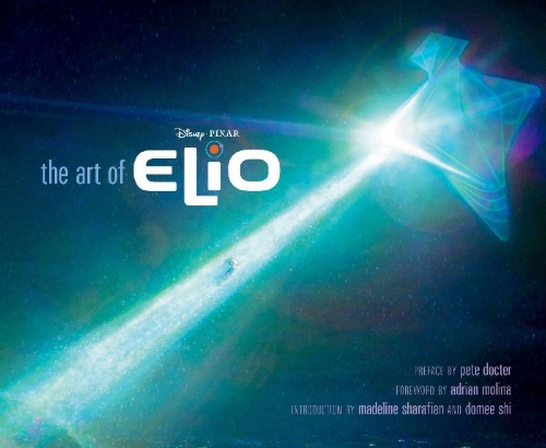 Buchcover und Innenansicht für das Buch: Disney/Pixar The Art of Elio
