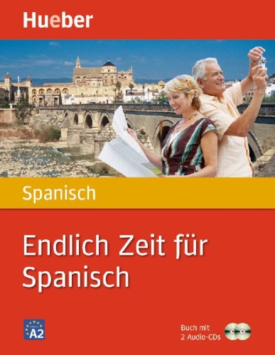 Buchcover und Innenansicht für das Buch: Endlich Zeit für Spanisch