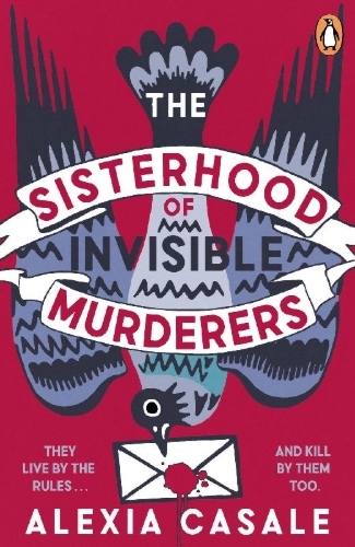 Buchcover und Innenansicht für das Buch: The Sisterhood of Invisible Murderers